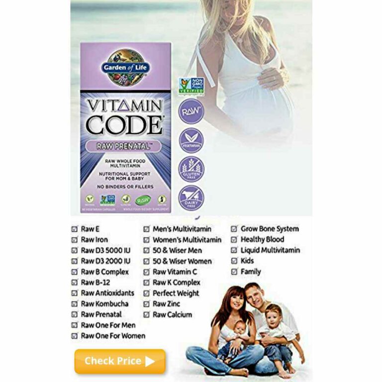 Vitamin Code Raw Prenatal Vitamin Review