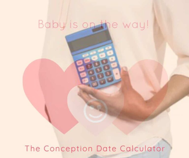 The Conception Date Calculator